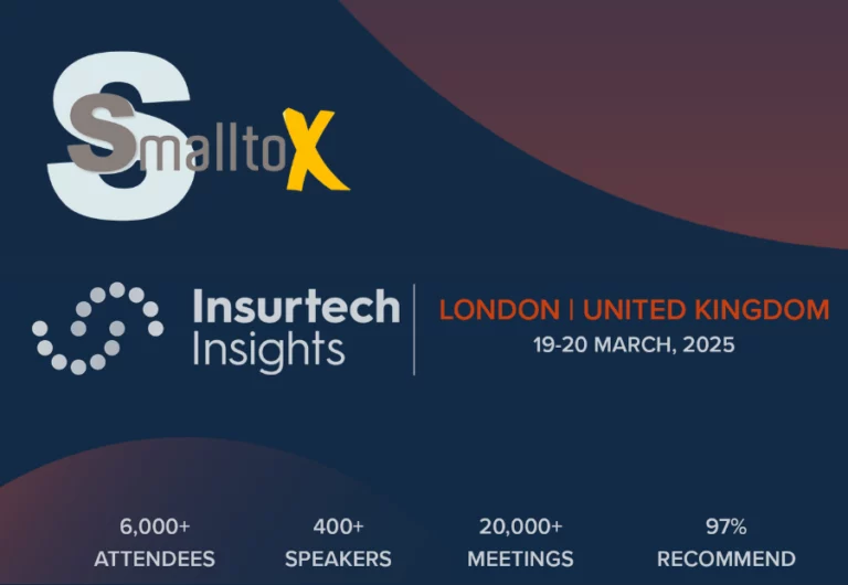 Smalltox à Insurtech Insights 2025 – Rencontrez-nous à Londres les 19 et 20 mars !